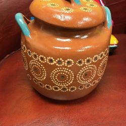 Olla Barro Frijolera