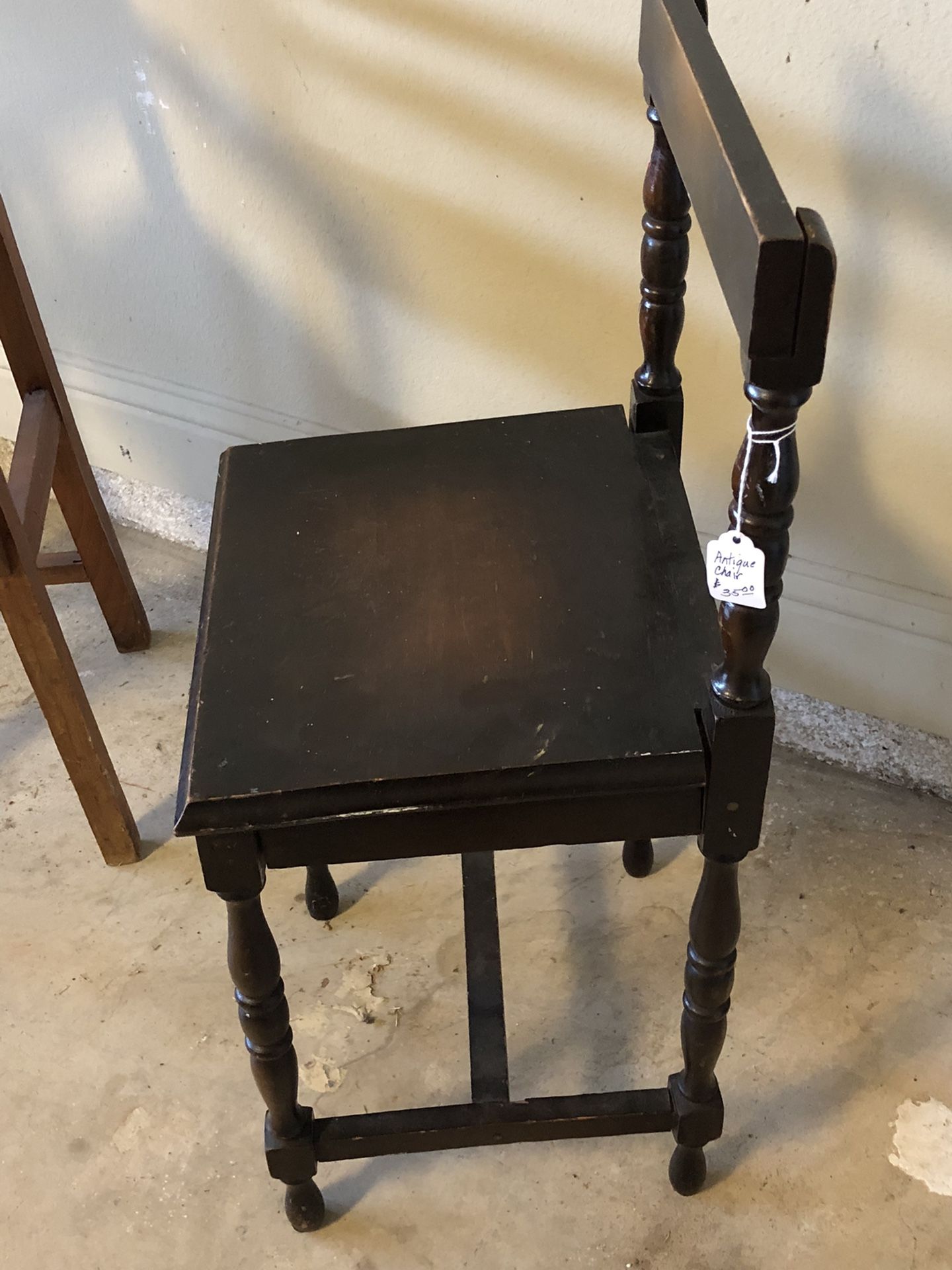 Antique Reproduction Of Old Child’s Chair