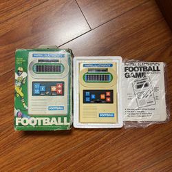 Vintage Mattel Electronics Pocket Football Game 