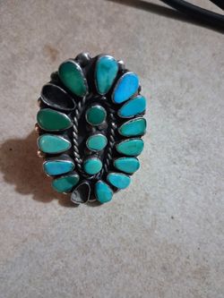 Antique Turquoise Ring
