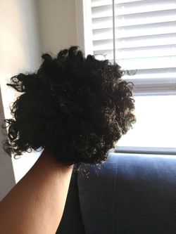 An Afro Black