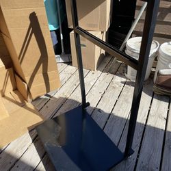 Metal Cart With Wheels ( New )