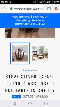 Steve Silver End Tables