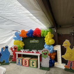 Sesame Street Party Decorations, Sesame Street Decor,