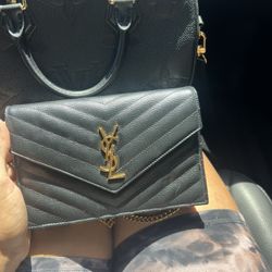 Authentic YSL Wallet On Chain 