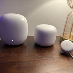 Nest wifi pro + access point with voice assistant 