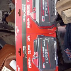 Milwaukee Redlithium Forge Force XC8.0 & XC6.0 Plus Step Drill Bits And More 