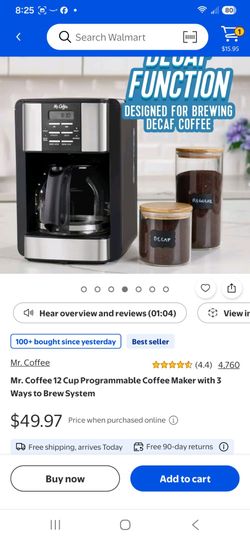 Mr. Coffee 12-Cup Programmable Coffee Maker