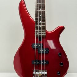Very Nice Yamaha RBX170 4-String Bass Guitar - Metallic Red