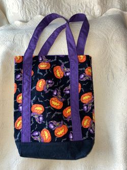Homemade Halloween treat bag Homemade Halloween treat bag