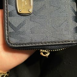 Dark Blue Michael Kors Wallet