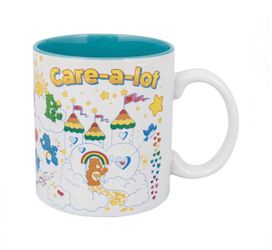 Care Bears Welcome to Care-A-Lot Ceramic Coffee Mug 20oz - White / Blue