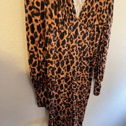 Leopard Maxi Dress 