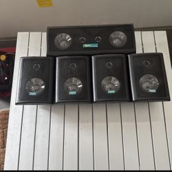 Five  speaker surround sound plus subwoofer digital research