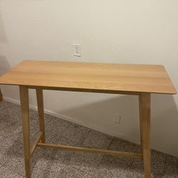 Solid Wood Console Table / Bar Table – Minimalist Style