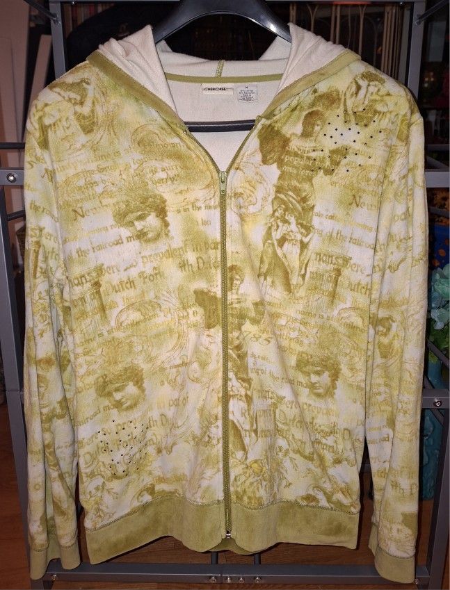 VINTAGE CHEROKEE ANGEL FLEECE HOODIE JACKET