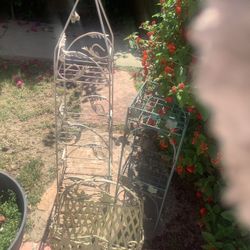 Plant Stands Vintage All 3 For $40 Pick Up SYLMAR