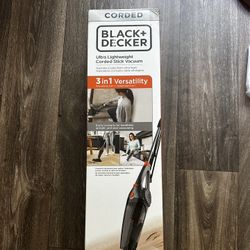 Black and Decker Vacuum Cleaner