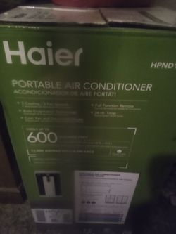 HAIER 13,500 BTU PORTABLE AC BRAND NEW