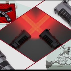 Disney Legacy Asajj Ventress Dual Lightsaber Set