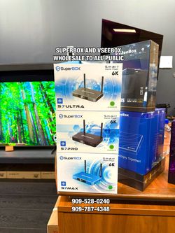 VSEEBOX SUPERBOX V6 MAX V6 PLUS BLACKBOX ELITE MINI ELITE ULTRA S6 PRO S6 MAX S7 PRO S7 MAX S7 ULTRA SUPREME WHOLESALE TO PUBLIC SMART 4K MEDIA TV BOX