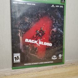 XBOX One Back 4 Blood 