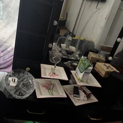 Black light up Vanity 