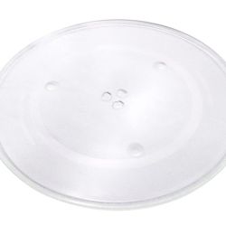 16.5inch(42cm) Microwave Glass Plate/Microwave Glass Turntable Plate Replacement for Panasonic Part Number A06014M00AP and F06014M00AP Dishwasher Safe