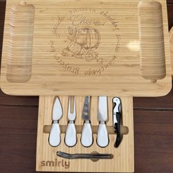 Cheeseboard Plus Knives/Forks