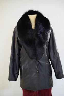 Fox fur coat
