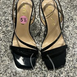 Women’s Black Heels Size 5/12