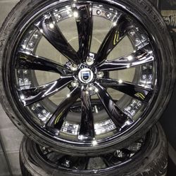 20 inch Asanti Rims And Tires