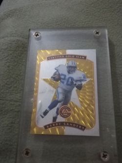 Barry Sanders card