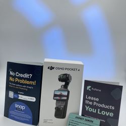 Osmo pocket 4 (open Box Perfect Condition)