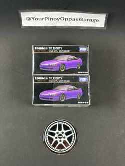 1/62 Takara Tomy Tomica Premium - Purple Nissan Sileighty (RPS13) (2020)