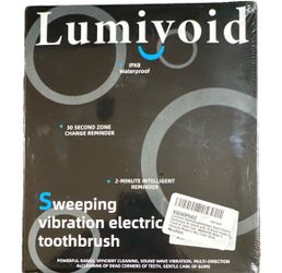 Lumivoid A6S+PLUS Sonic Electric Toothbrush IPX8 Waterproof 5-Speed timer