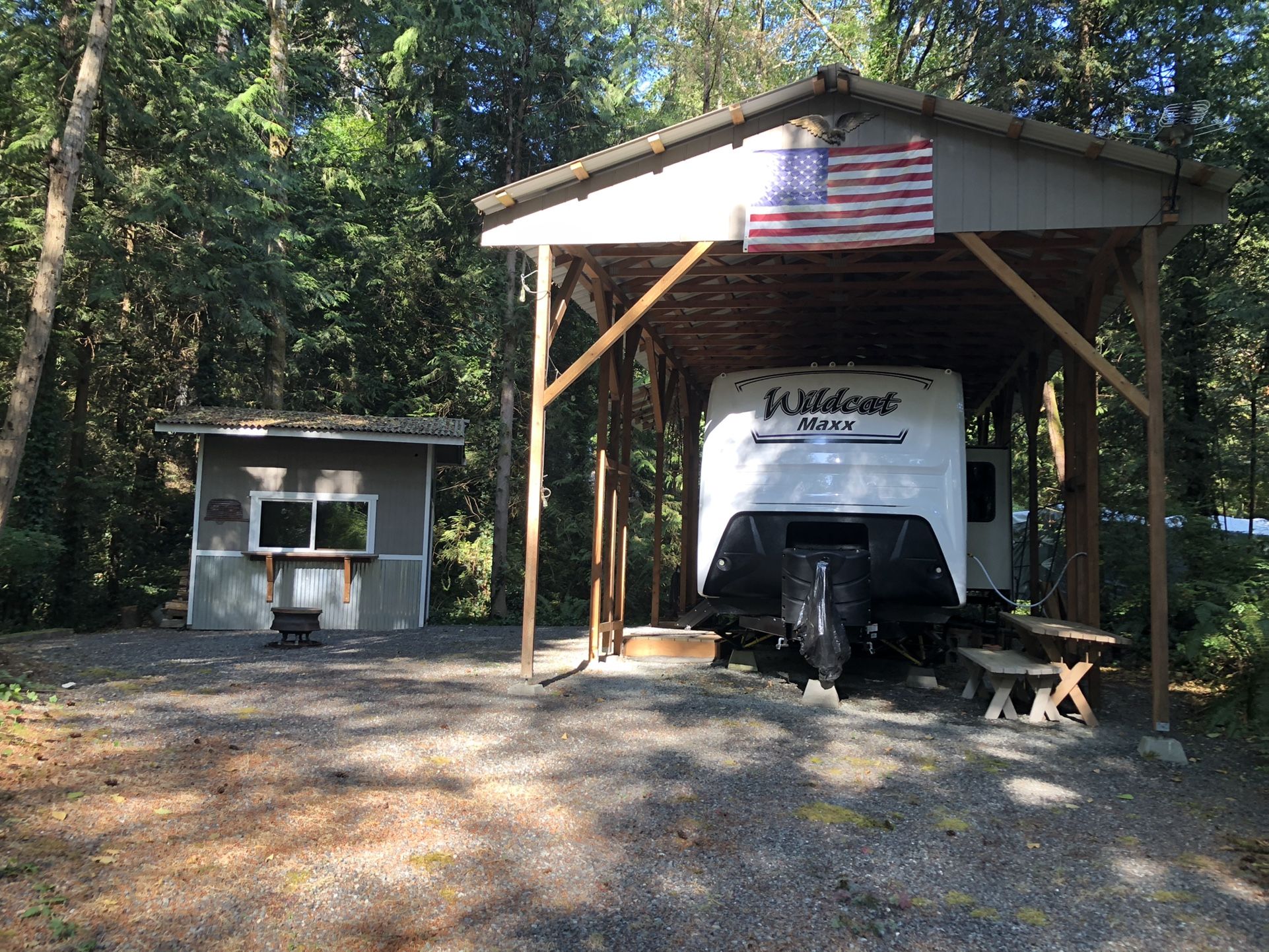 Port Susan Camping Lot