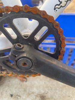 BMX Bike with Sprocket and Chain