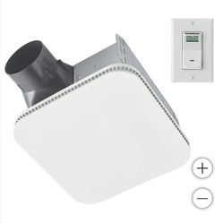 Broan Cleancover Bath Ventilation Fan with Humidity Sensing Control Switch