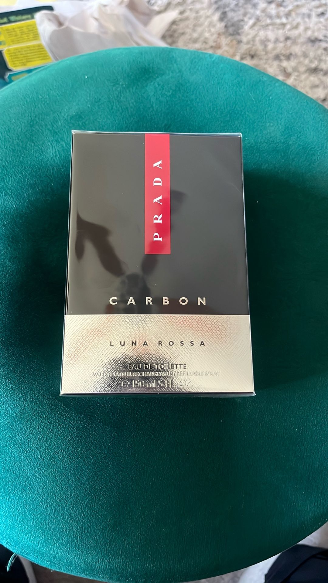 Prada Luna Rossa Carbon 5oz fragrance cologne
