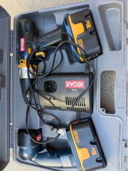 Ryobi set with charger
