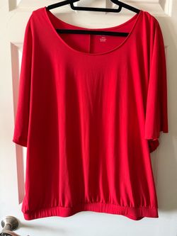 Lane Bryant Red Top Size 18/20