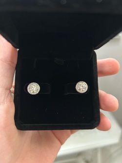 Moissanite earrings
