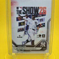 🔥🔥2026 Topps Now⚾️Aaron Judge🔥🔥