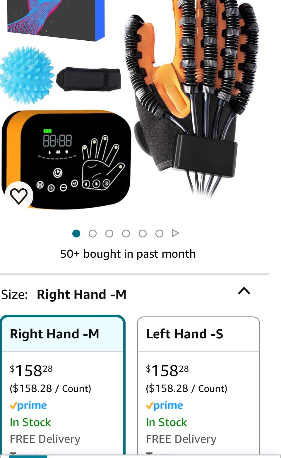 Rehabilitation Hand Glove Brand New Never Used