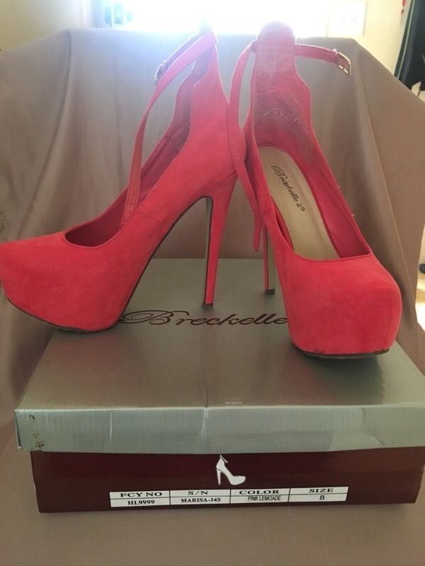Pink heels