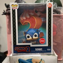 Sonic The Hedgehog Gamestop Exclusive Funko Pop Cover