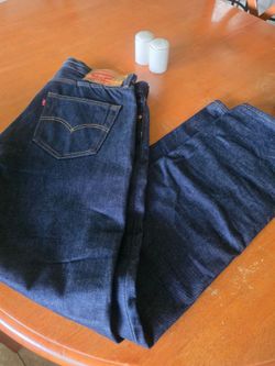 Levi's Dark Blue Denim Jeans