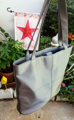 Large Gray Tote bag
