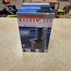 NEW Marineland Magnum 200 Aquarium Canister Filter 